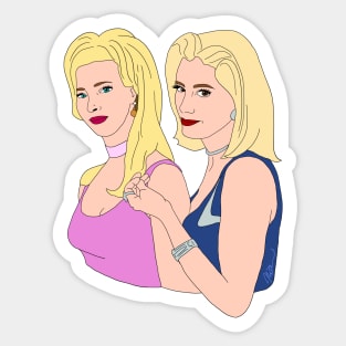 Romy and Michele Sticker